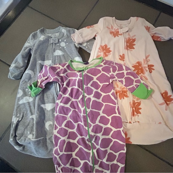 Carter's Other - Three 0-3 M SleepSacks